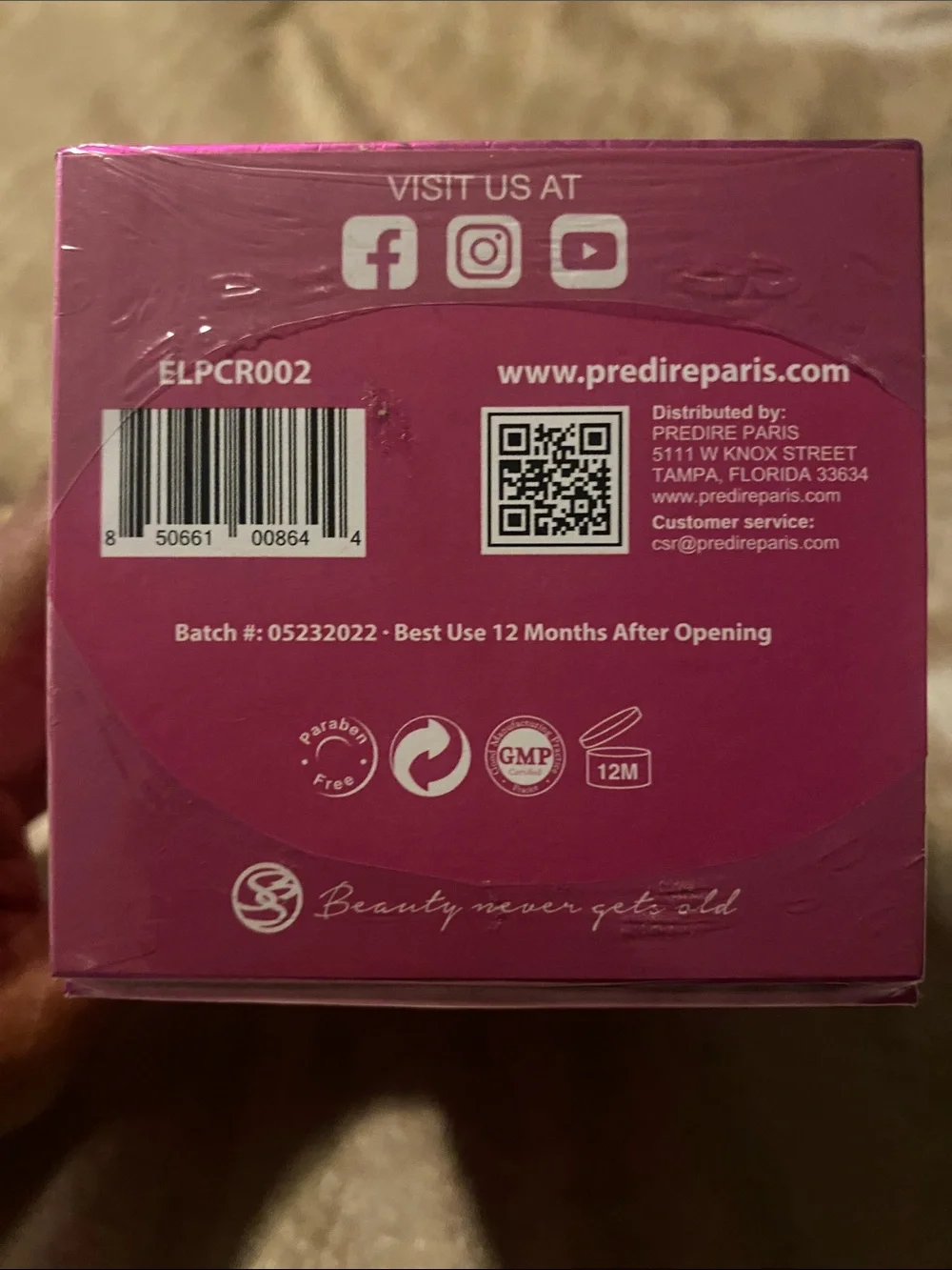 PREDIRE Collagen Cell Renewal Night Serum - Pink